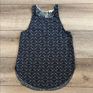Aritzia Wilfred geoprint tank top size XS